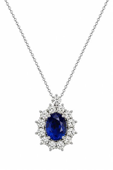 Halskette Crivelli Dame in Weißgold Zaffiro 1.67 Ct 326-CD-1000 - 326-CD-1000